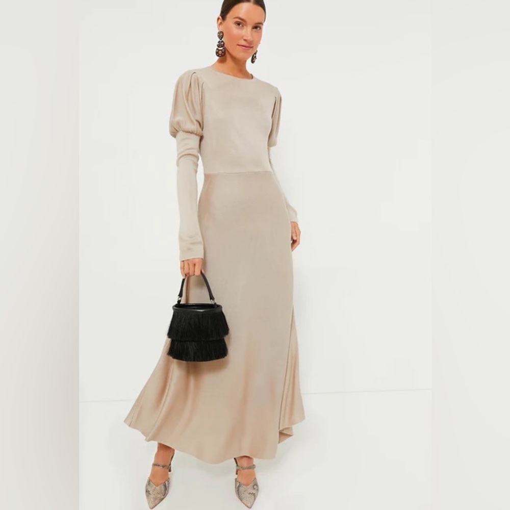 NWT Tan Pomander Place Brielle Sweater Dress XL